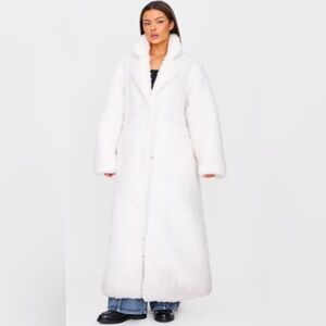 Elegant PLT Faux Fur Coat